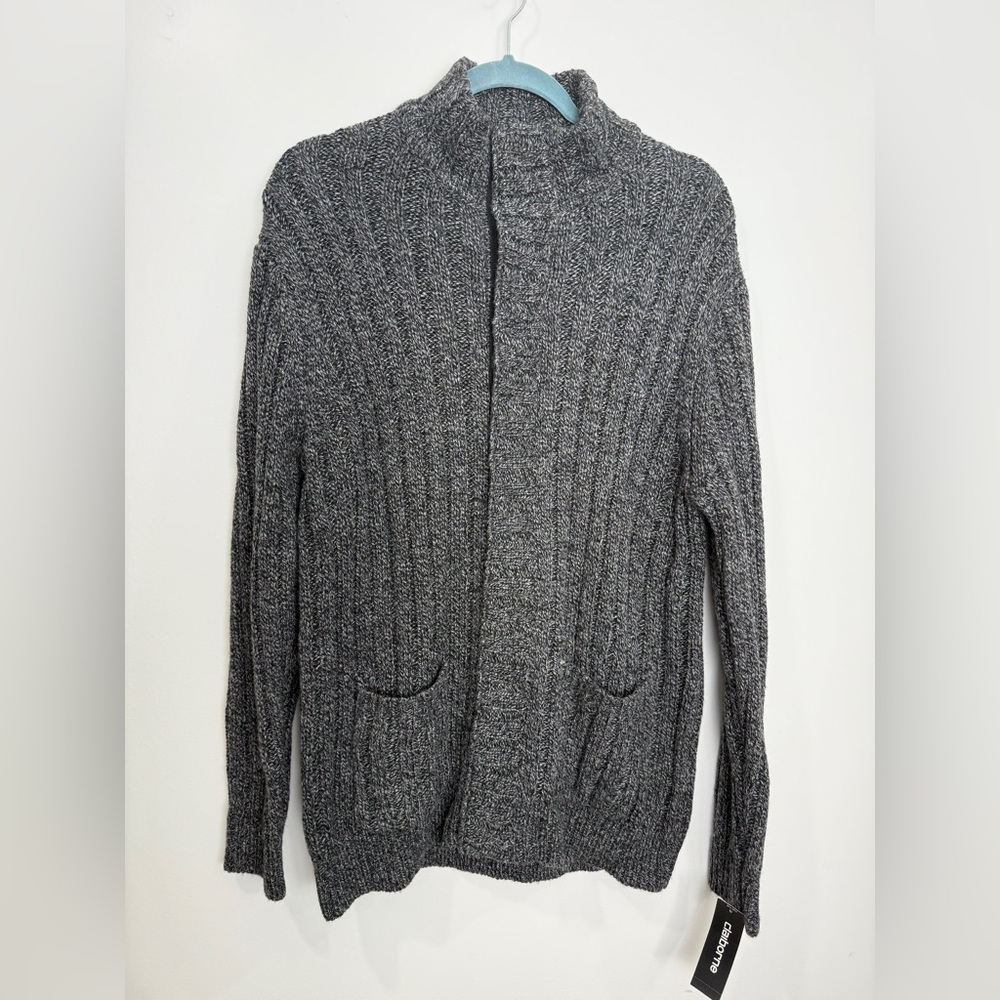 Claiborne‎ Charcoal Cardigan Sweater